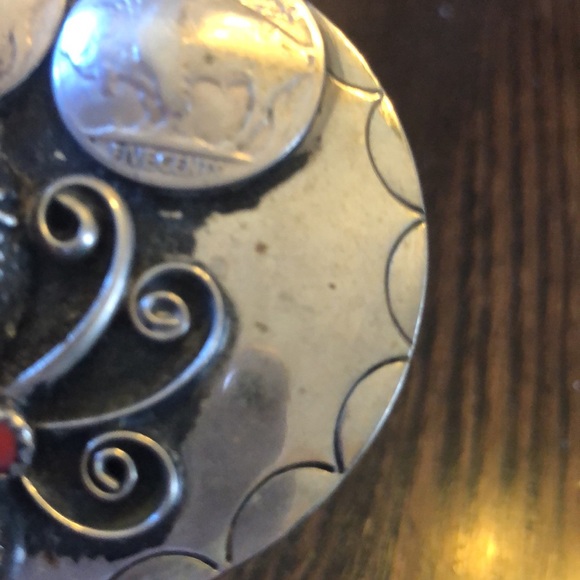 Vintage Squaw Wrap Belt Buckle - Picture 7 of 7